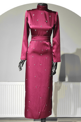 Serpme Taşlı Elbise