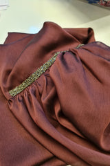 Taşlı Tasarım Şal