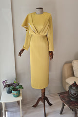 Taşlı Belinay Elbise